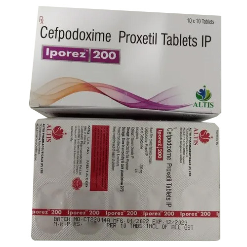 Cefpodoxime Proxetil Tablet Ip