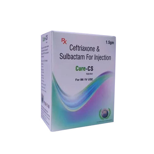 1.5Gm Ceftriaxone And Sulbactam For Injection