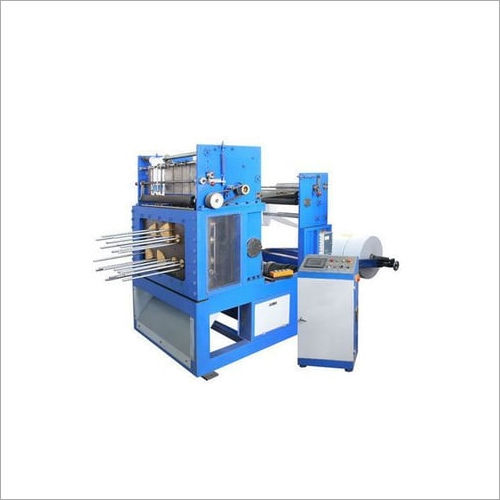 Paper Die Cutting Punching Machine - Color: Blue