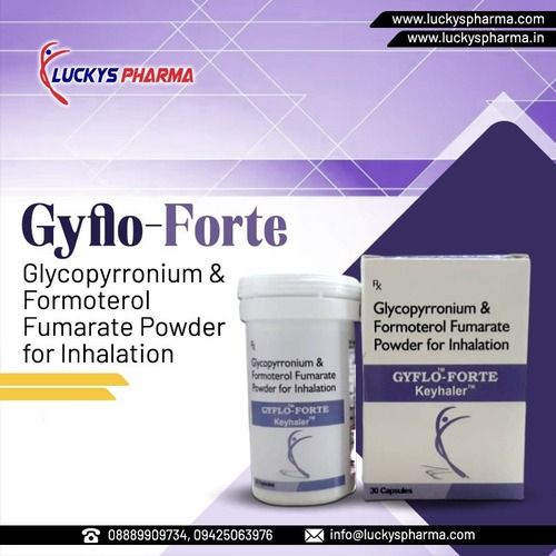 Glycopyrrolate fomoterol Rotacap