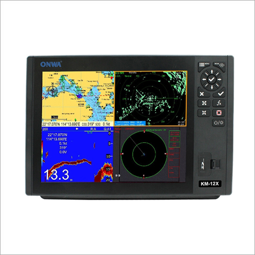 ONWA KM-12X (5-in-1 12-inch GPS Chart Plotter Multi Function Display)