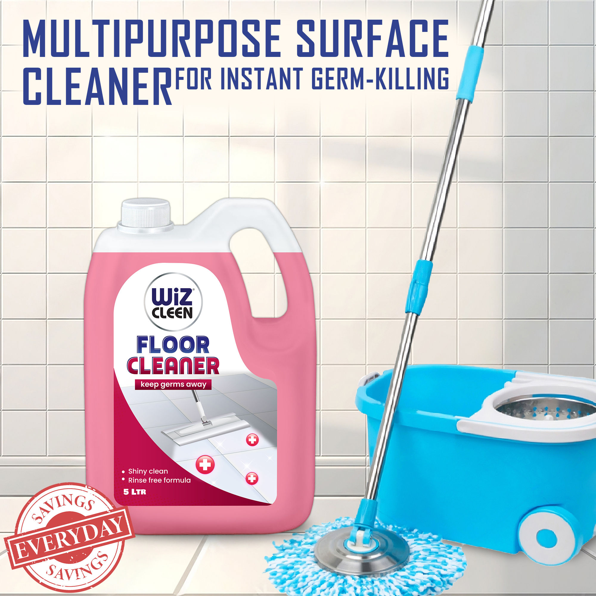 Wiz Floor Cleaner Liquid - 5L