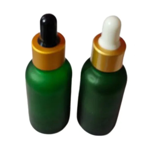 Round 15Ml Green Glass Dropper Bottle at Best Price in Delhi | Vrinda