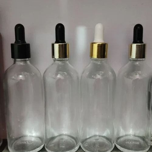 Glass Ear Dropper Bottle