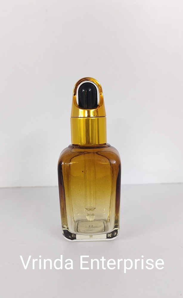 Polyester Small Dropper Bottle - Brown Glass Round Shape | Ideal for Chemical and Pharmaceutical Industries with Dropper Sealing Type