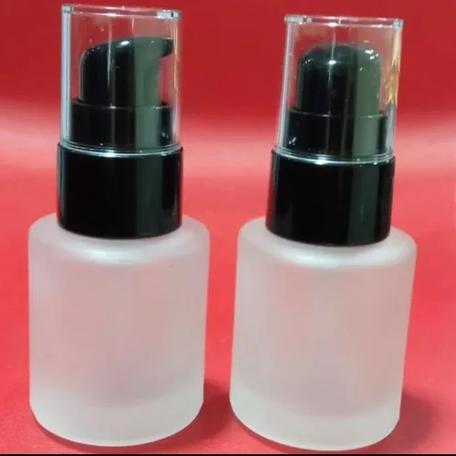 20ml small Clear Frosted Lotion Pump Bottle