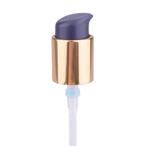 Golden Plastic Lotion Pump