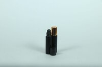 10ml Matt Black Glass Roll On Bottles