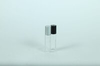 10ml Glass Roll On Bottle - Color: Clear