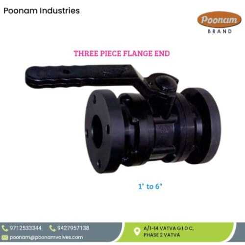 Three Piece Ball Valve