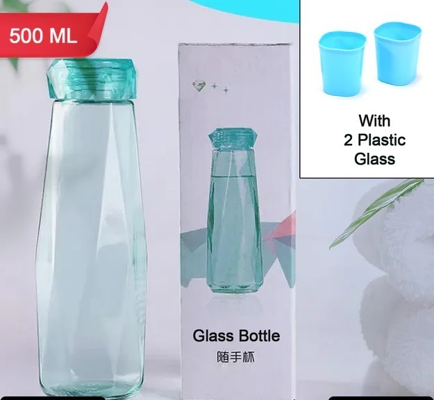 WATER BOTTLE WITH 2 GLASS