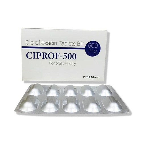 500 MG Ciprofloxacin Tablets BP