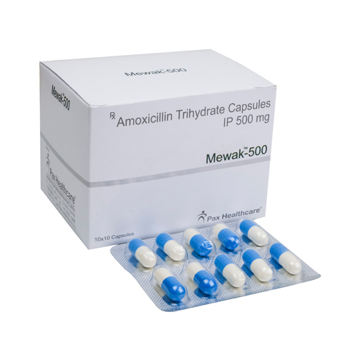 500 Mg Amoxicillin Trihydrate Capsules Ip General Medicines