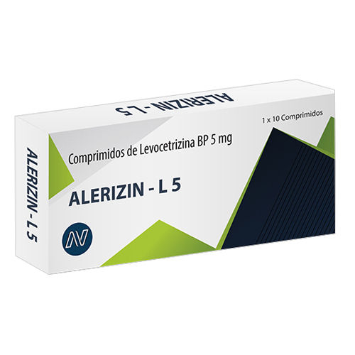 5 MG Comprimidos De Levocetirizine Tablets BP