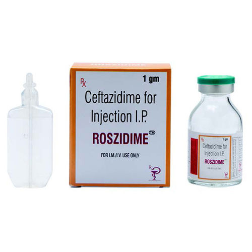 Liquid 1 Gm Ceftazidime For Injection Ip