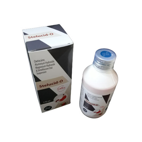 170 ML Oxetacaine Aluminium Hydroxide Magnesium Hydroxide And Simethicone Oral Suspension