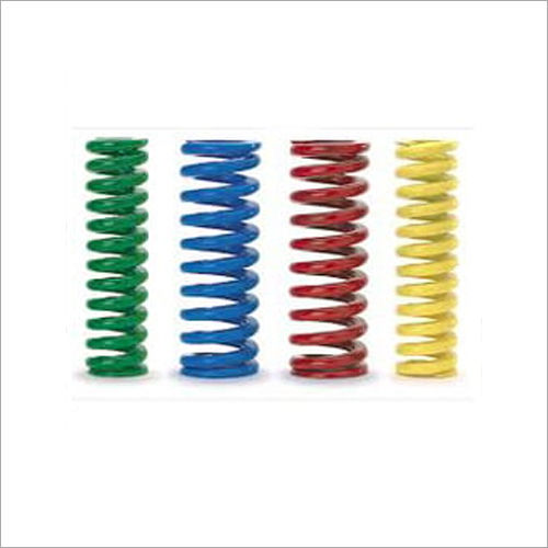 Silver Flat Wire Compression Springs