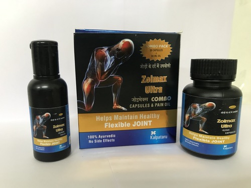 Pain Relief Oil and Capsule combo pack