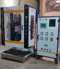 Automatic HDPE Blow Moulding Machine Double Stage Single Head
