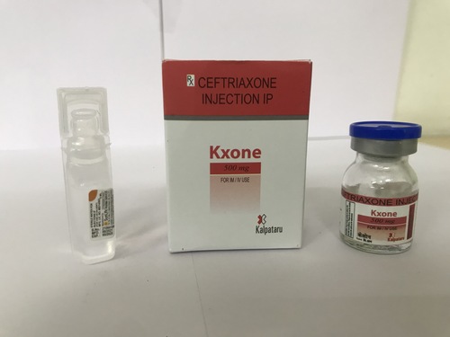 Ceftriaxone For Inj  500 mg kxone