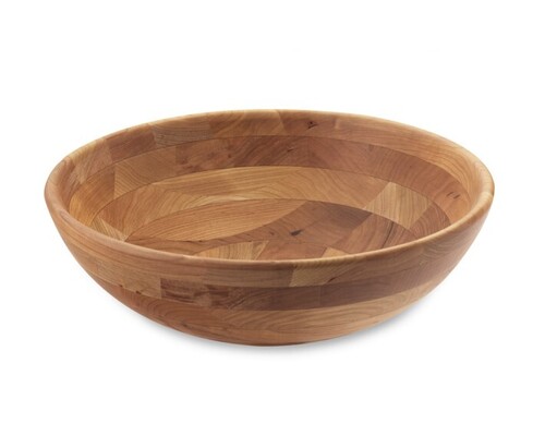 Wooden Bowl - Mango Wood 10x4 Inches , Customized Colors & Logos, Antique Imitation Finish, Perfect for Home Decoration & Gifts