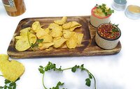 Wooden Chopping Board - 14x7 Inch Brown Finish | High-quality Mango Wood, Customizable Features For Home Decor And Gifting