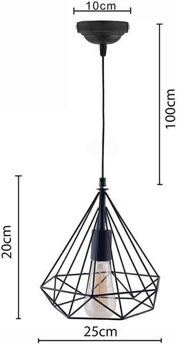 Antique Brass Metal Single Hanging Light Pendant Round Shape High Quality Export Worthy Packing