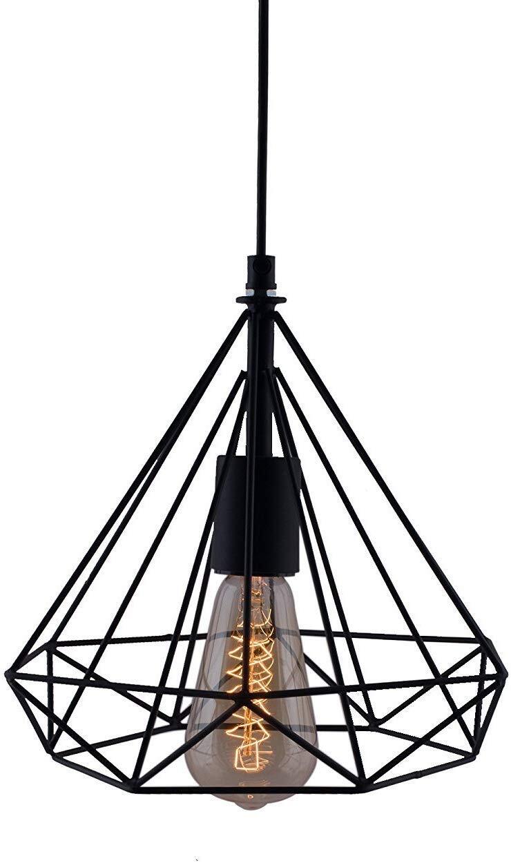 Antique Brass Metal Single Hanging Light Pendant Round Shape High Quality Export Worthy Packing