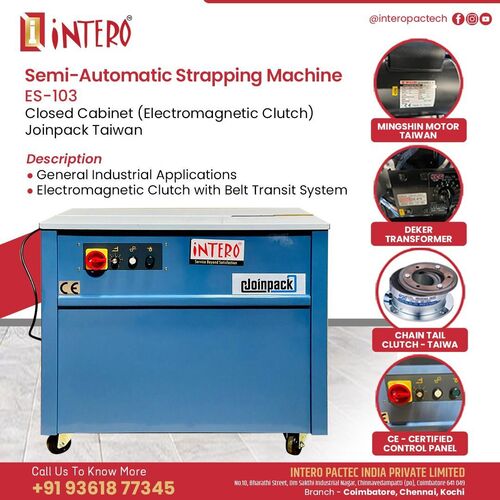 semi automatic strapping machine joinpack model