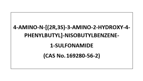 4-amino n 2r 3s 3 amino 2 hydroxy 4 phenylbutyl nisobutylbenzene- 1-sulfonamide