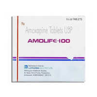 White 100mg Amoxapine Tablets