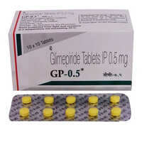 Glimepiride Tablets - 0.5 Mg Strength , 10x10 Tablet Pack For Type Ii Diabetes Management, Non-prescription, Suitable For Adults, Store In Dry Place