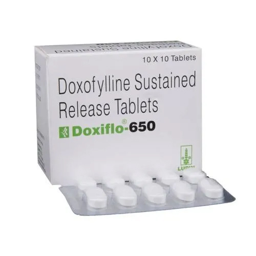 650mg Doxofylline Sustained Release Tablets