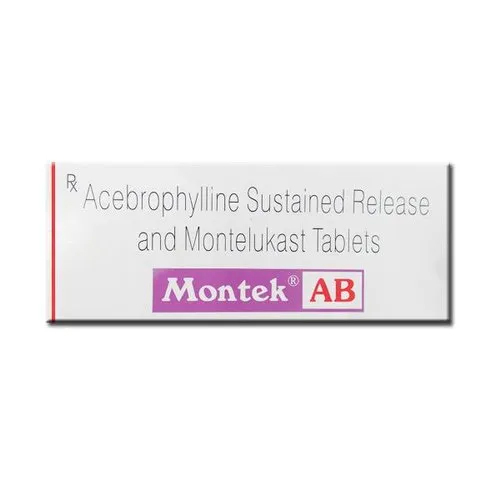 Acebrophylline Sustained Release and Montelukast Tablets
