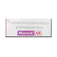 Acebrophylline Sustained Release And Montelukast Tablets General Medicines