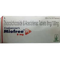 8mg Thiocolchicoside And Aceclofenac Tablets Age Group: Adult