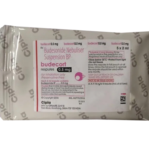 0.5mg Budesonide Nebuliser Suspension