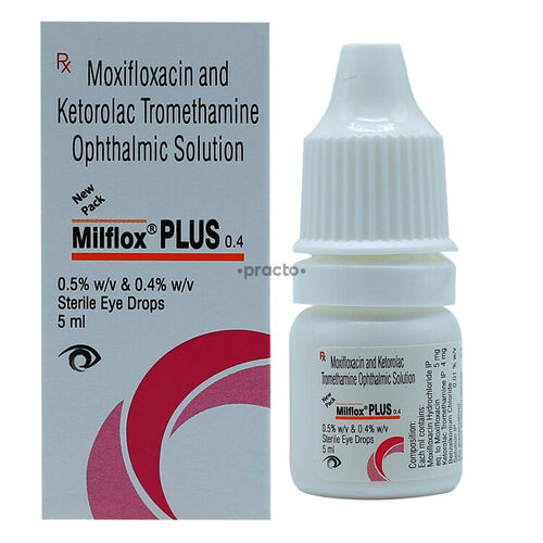 Moxifloxacin And Ketrolac Tromethamine Eye Drops