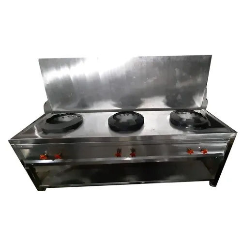 3 Burner Chinese Range