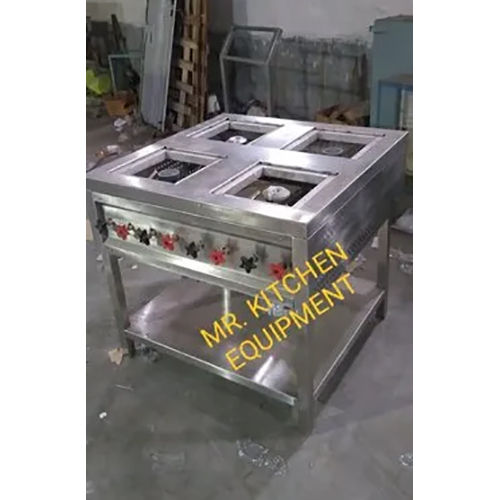 4 Burner Indian Gas Range