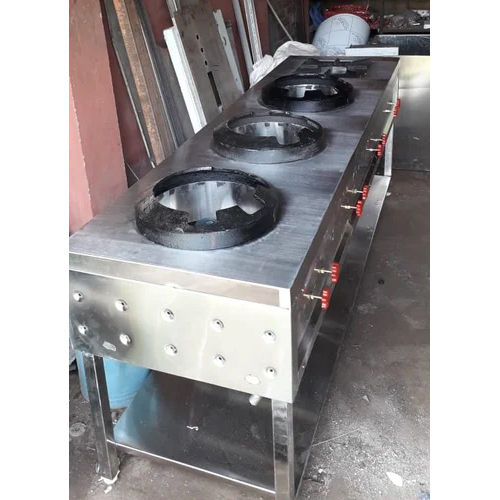 Four Burner Chinese Range