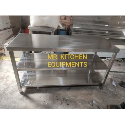 Stainless Steel Kitchen Hotel Table