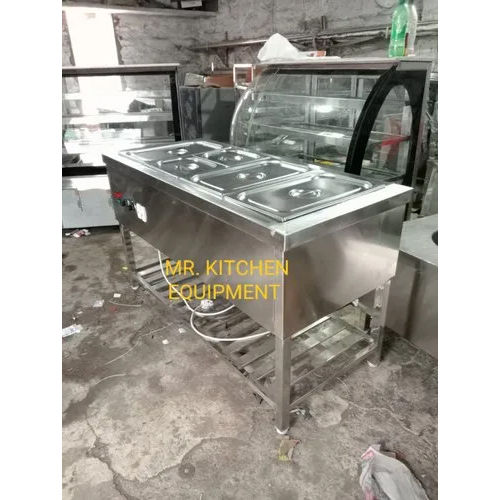 Silver Stainless Steel Bain Marie