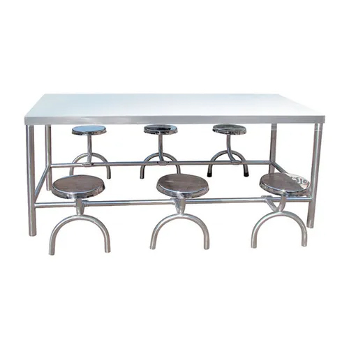 Stainless Steel Mess Dining Table Application: Commercial