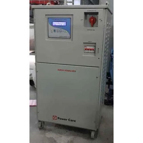 50Kva 3Phase Air Cooled Servo Voltage Stabilizer - Efficiency: 98%