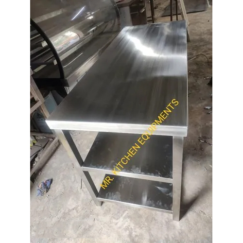4x2.5 Feet Stainless Steel Kitchen Table
