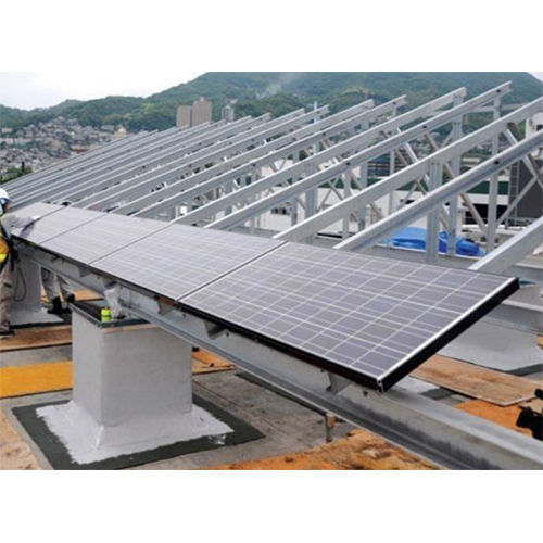 Ground Mounted Solar Panel Structure