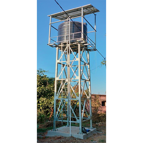 Stainless Steel Commercial Water Tank Solar Structure