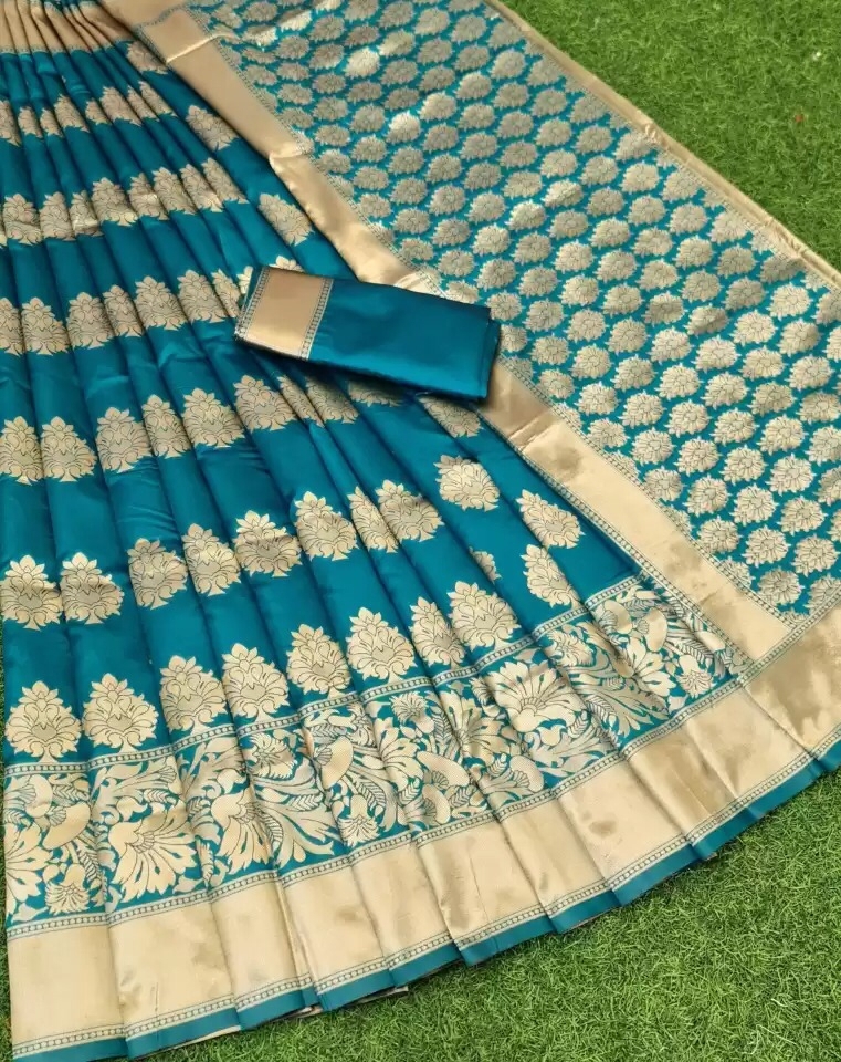 SOFT LICHI SILK SAREE..