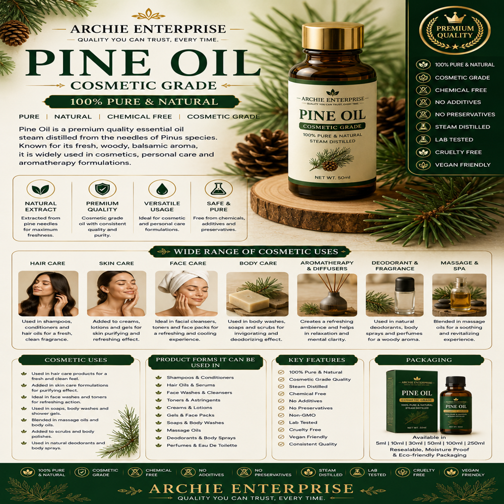 Pine Essential Oil - Additives: None